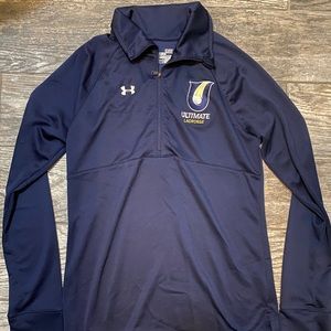 Under Armour navy quarter zip